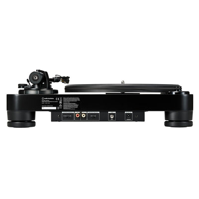 Audio Technica AT-LP7X Fully Manual Belt-Drive Turntable with Built-in Phono Pre-amp for MM/MC Cartridges - Black