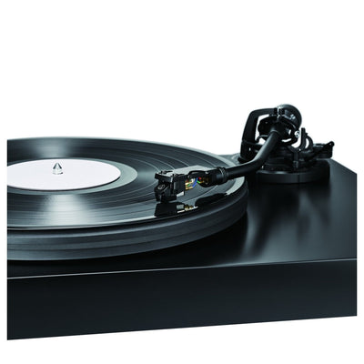 Audio Technica AT-LP7X Fully Manual Belt-Drive Turntable with Built-in Phono Pre-amp for MM/MC Cartridges - Black