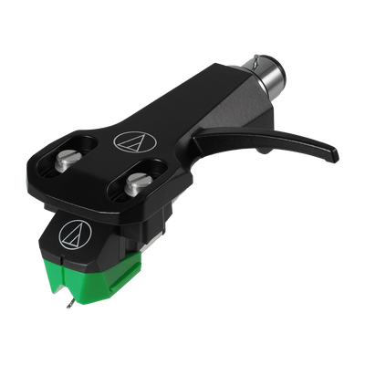 Audio Technica AT-VM95E/H VM95 Series Elliptical Stereo Cartridge on AT-HS6 Headshell