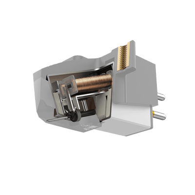 Audio Technica AT-VM95ML/H VM95 Series Microlinear Stereo Cartridge on AT-HS6 Headshell