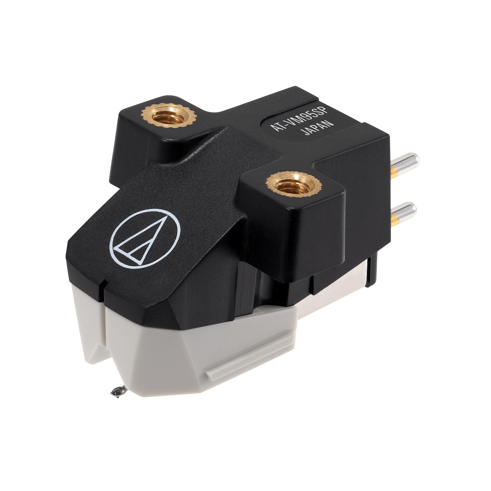 Audio Technica AT-VM95SP/H VM95 Series 78RPM SP Stereo Cartridge on AT-HS6 Headshell