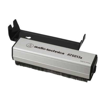 Audio Technica AT6013A Dual-Action Anti-Static Record Cleaning Brush