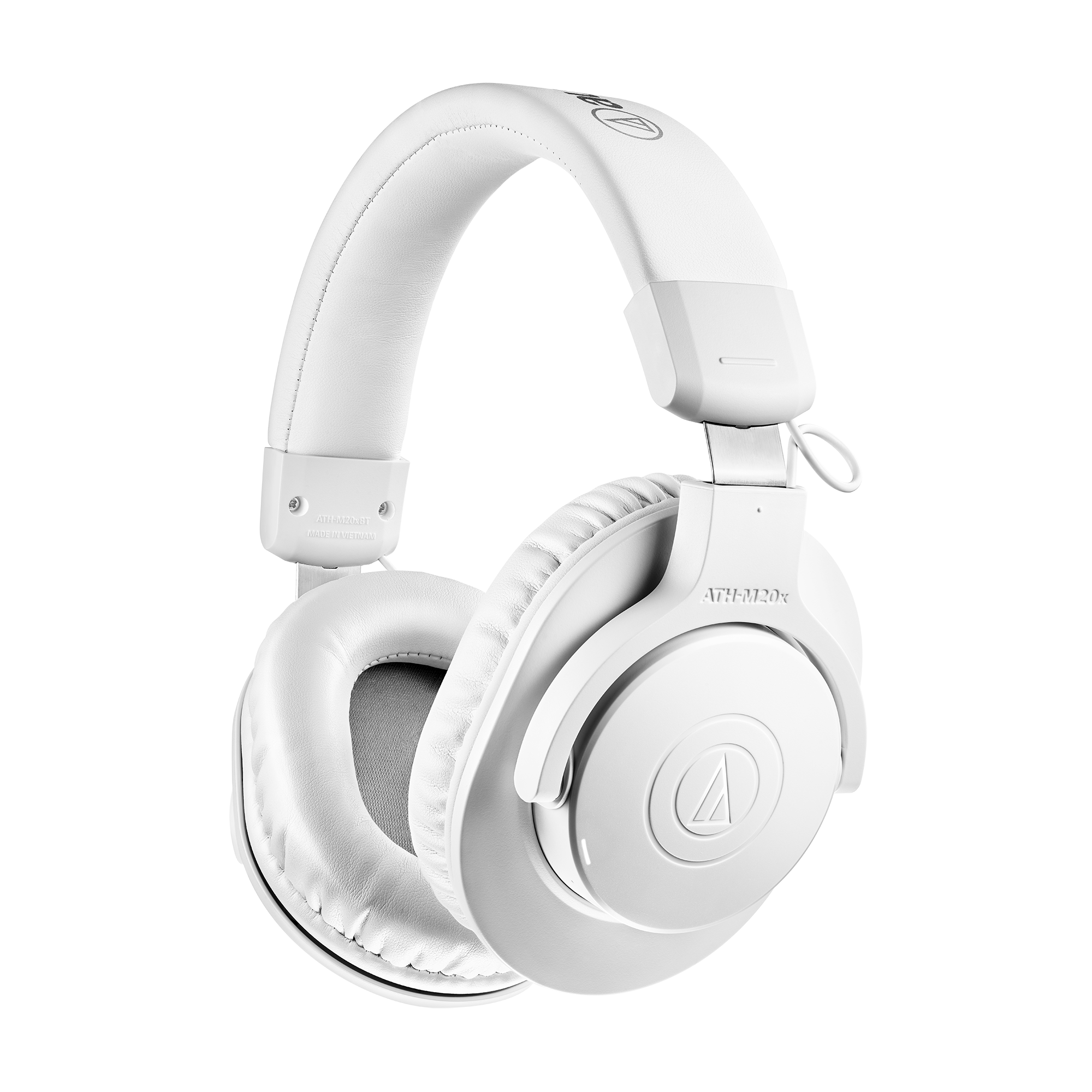Audio Technica ATHM20XBT Wireless Over-Ear Headphones White