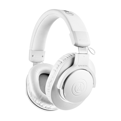 Audio Technica ATHM20XBT Wireless Over-Ear Headphones White