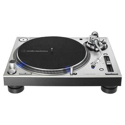 Audio Technica ATLP140XPSVEUK Direct Drive Professional DJ Turntable Silver