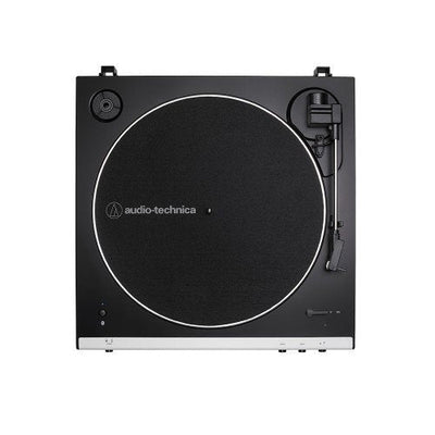 Audio Technica ATLP60XBT Fully Automatic Bluetooth Wireless Belt-Drive Stereo Turntable in White