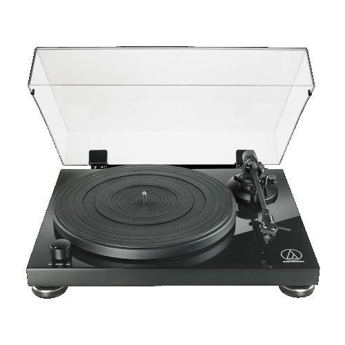 Audio Technica ATLPW50PB Fully Manual Belt-Drive Turntable Piano Black
