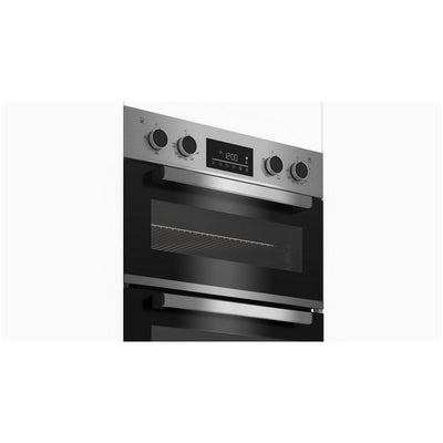 Beko CDFY22309X 60cm Built In Double Oven Stainless Steel