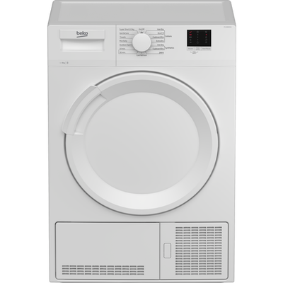 Beko DTLCE80041W 8kg Condenser Tumble Dryer White