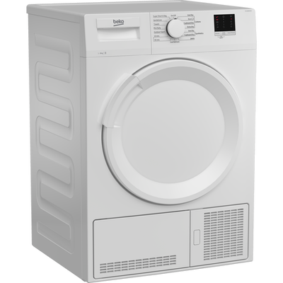 Beko DTLCE80041W 8kg Condenser Tumble Dryer White