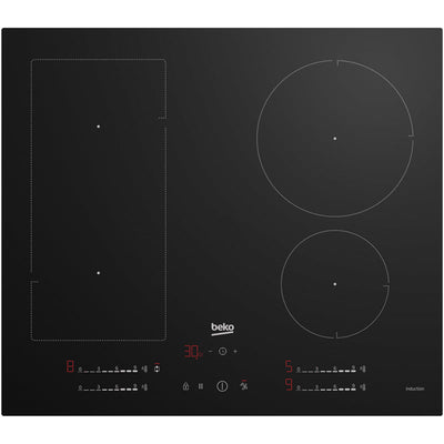 Beko HIIP64530UFT 60cm Electric Hob Black