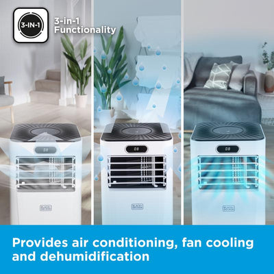 Black+Decker BXAC40025GB 9000 BTU Portable Smart Air Conditioner