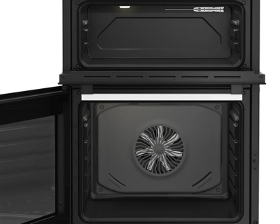 Blomberg HKRN651W 60cm Double Oven Electric Cooker with Vitroceramic Hob White
