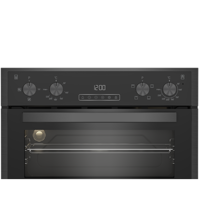 Blomberg RODN9202DX Built In Electric Double Oven Dark Steel