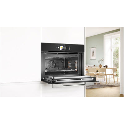 Bosch CMG778NB1 Series 8 45L Built-In Combi Microwave - Black