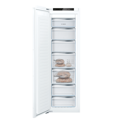 Bosch GIN81VEE0G Series 4 Built In Frost Free Freezer White