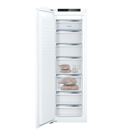 Bosch GIN81VEE0G Series 4 Built In Frost Free Freezer White