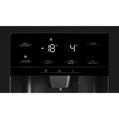 Bosch KAD93ABEP Series 6 American Side By Side Total No Frost Fridge Freezer Black