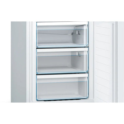 Bosch KGN33NWEBG Series 2 Freestanding No Frost Fridge Freezer White - E Rated