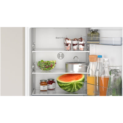 Bosch KIR21NSE0 Series 2 Fully Integrated Larder Fridge with Sliding Hinge - E Rated