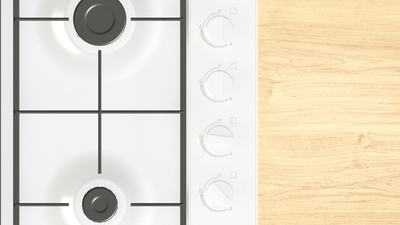 Bosch Series 2 PBP6B2K60 60cm Gas Hob White