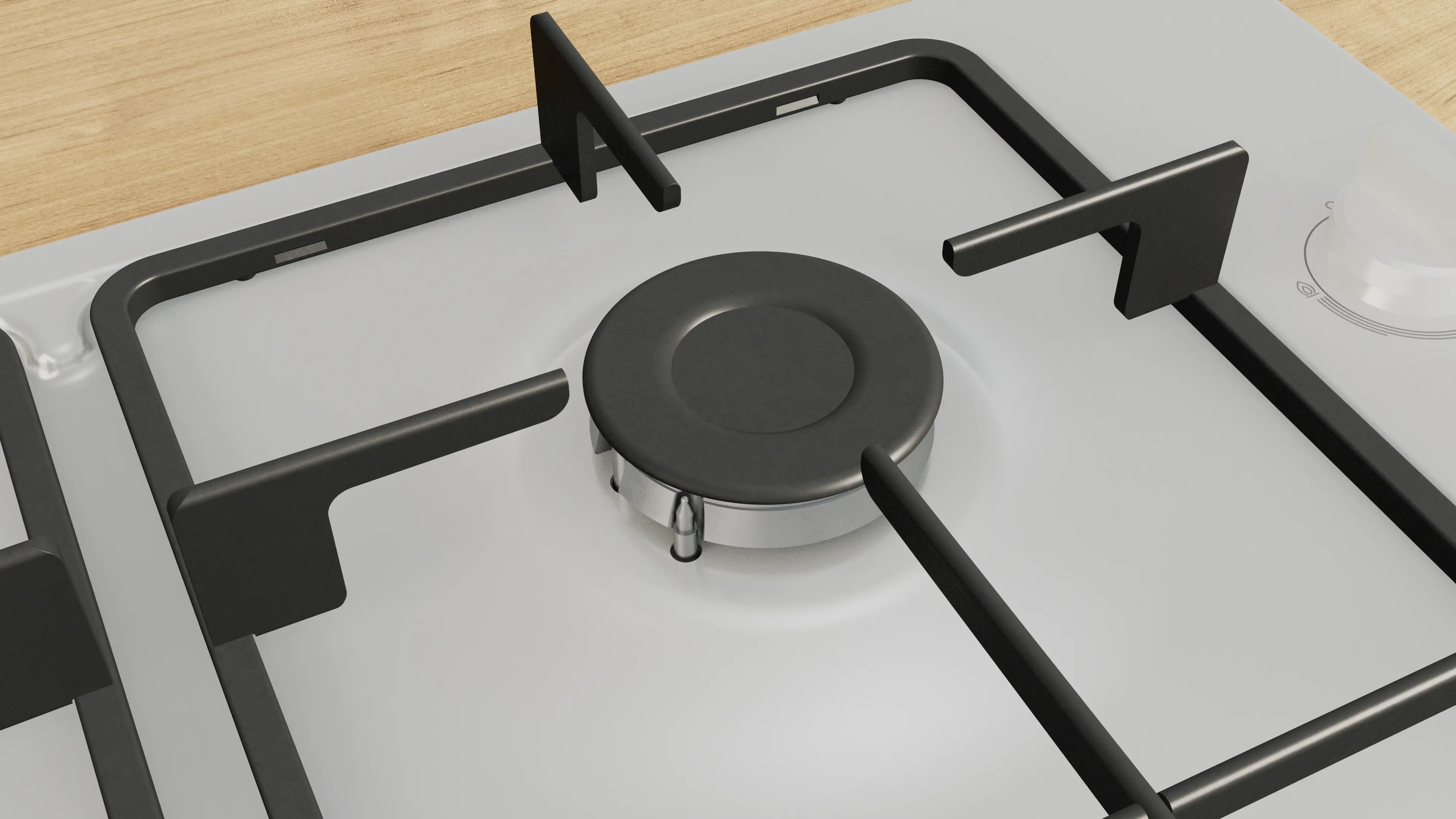 Bosch Series 2 PBP6B2K60 60cm Gas Hob White