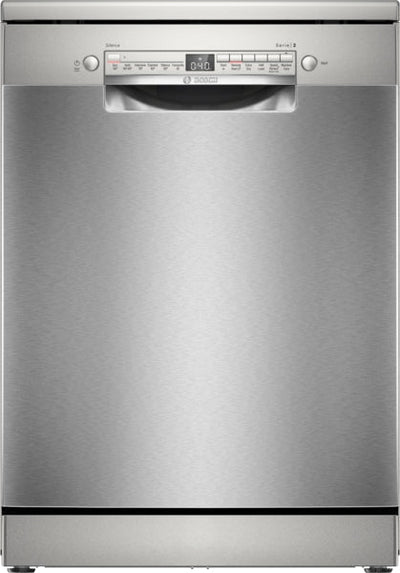 Bosch Series 2 SMS2HVI06G Freestanding Dishwasher 14 Place Settings Brushed steel