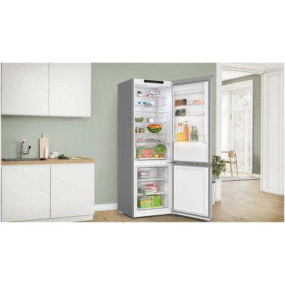 Bosch Series 4 KGN492LDFG Freestanding Frost Free Fridge Freezer Stainless Steel