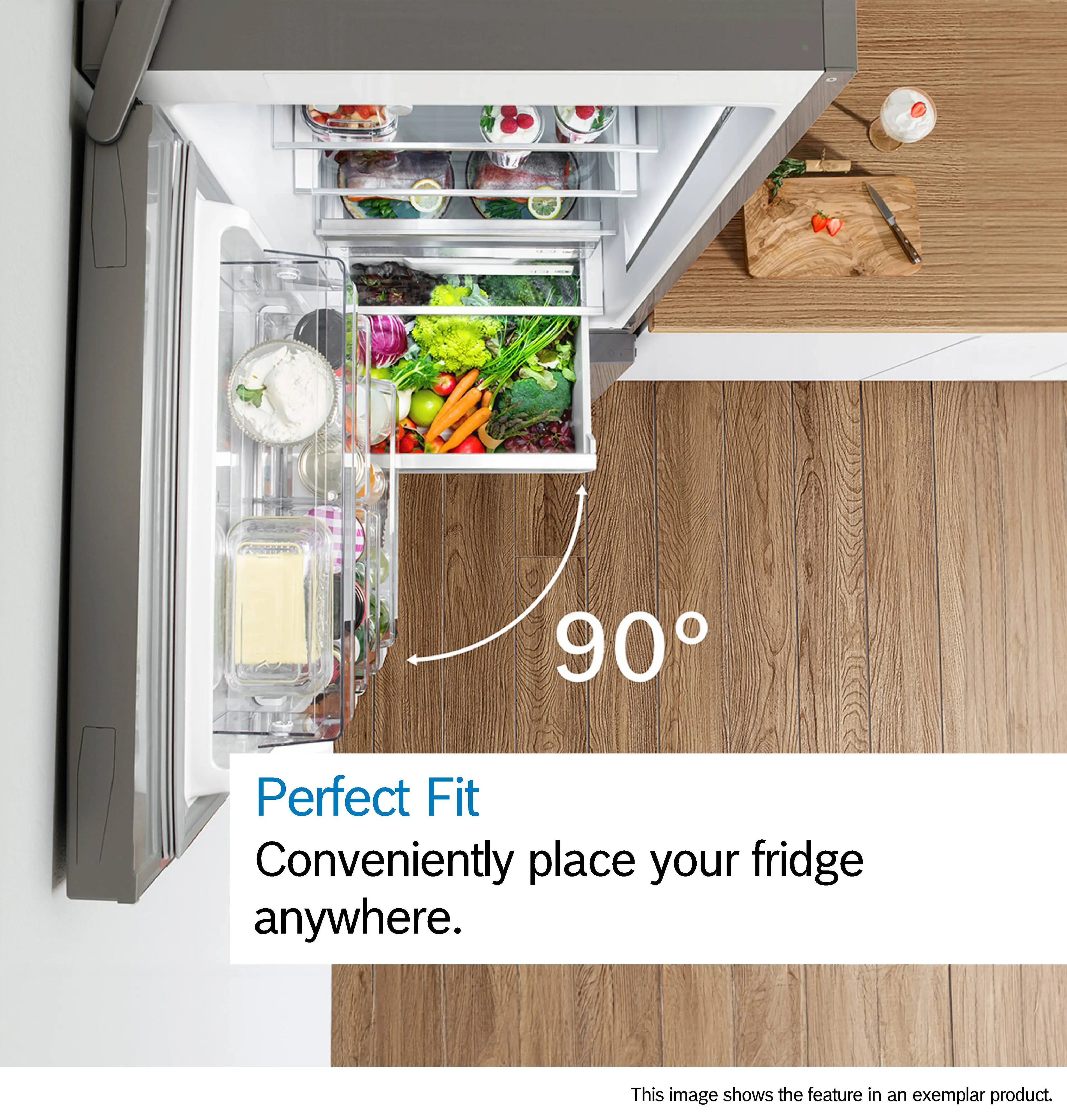 Bosch Series 4 KGN86VIEAG Freestanding No Frost Fridge Freezer Brushed Steel
