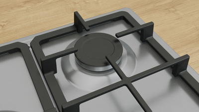 Bosch Series 4 PGQ7B5K90 75cm Gas Hob Stainless steel