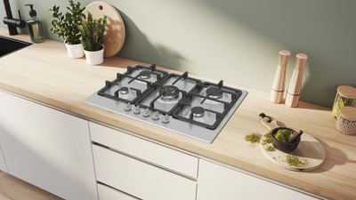 Bosch Series 4 PGQ7B5K90 75cm Gas Hob Stainless steel