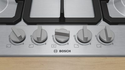 Bosch Series 4 PGQ7B5K90 75cm Gas Hob Stainless steel