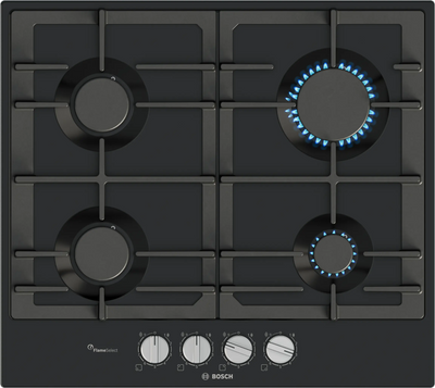 Bosch Series 6 PCP6A6I90 60cm Gas Hob Black