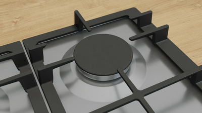 Bosch Series 6 PCS7A5I90 75cm Gas Hob Stainless Steel