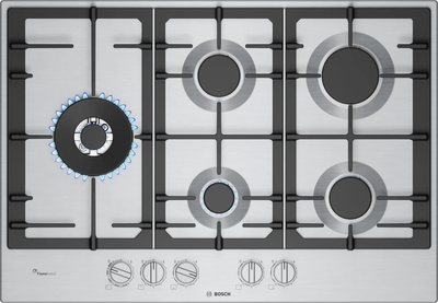 Bosch Series 6 PCS7A5I90 75cm Gas Hob Stainless Steel