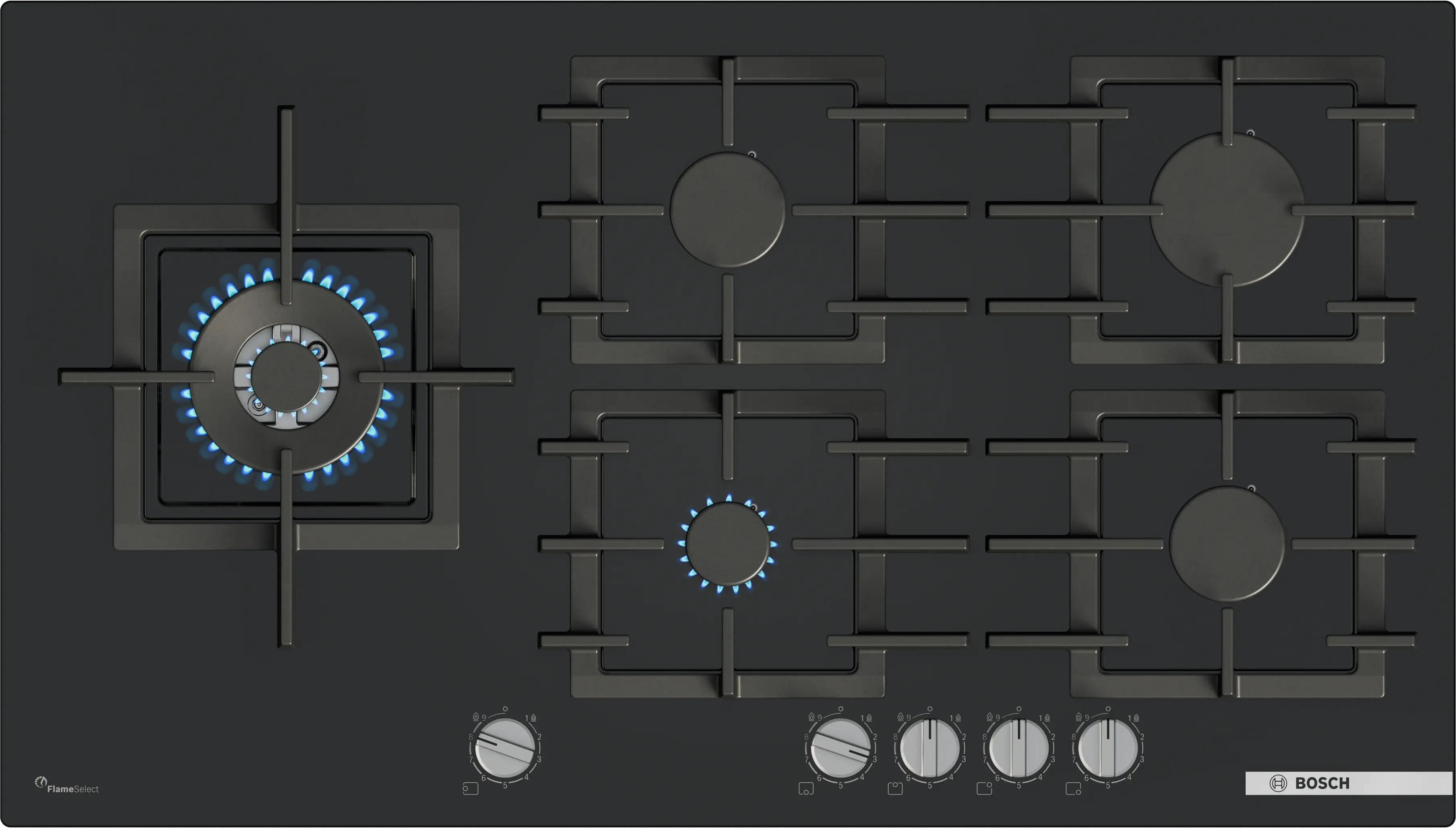 Bosch Series 6 PPM9A6I40 90cm Gas Hob