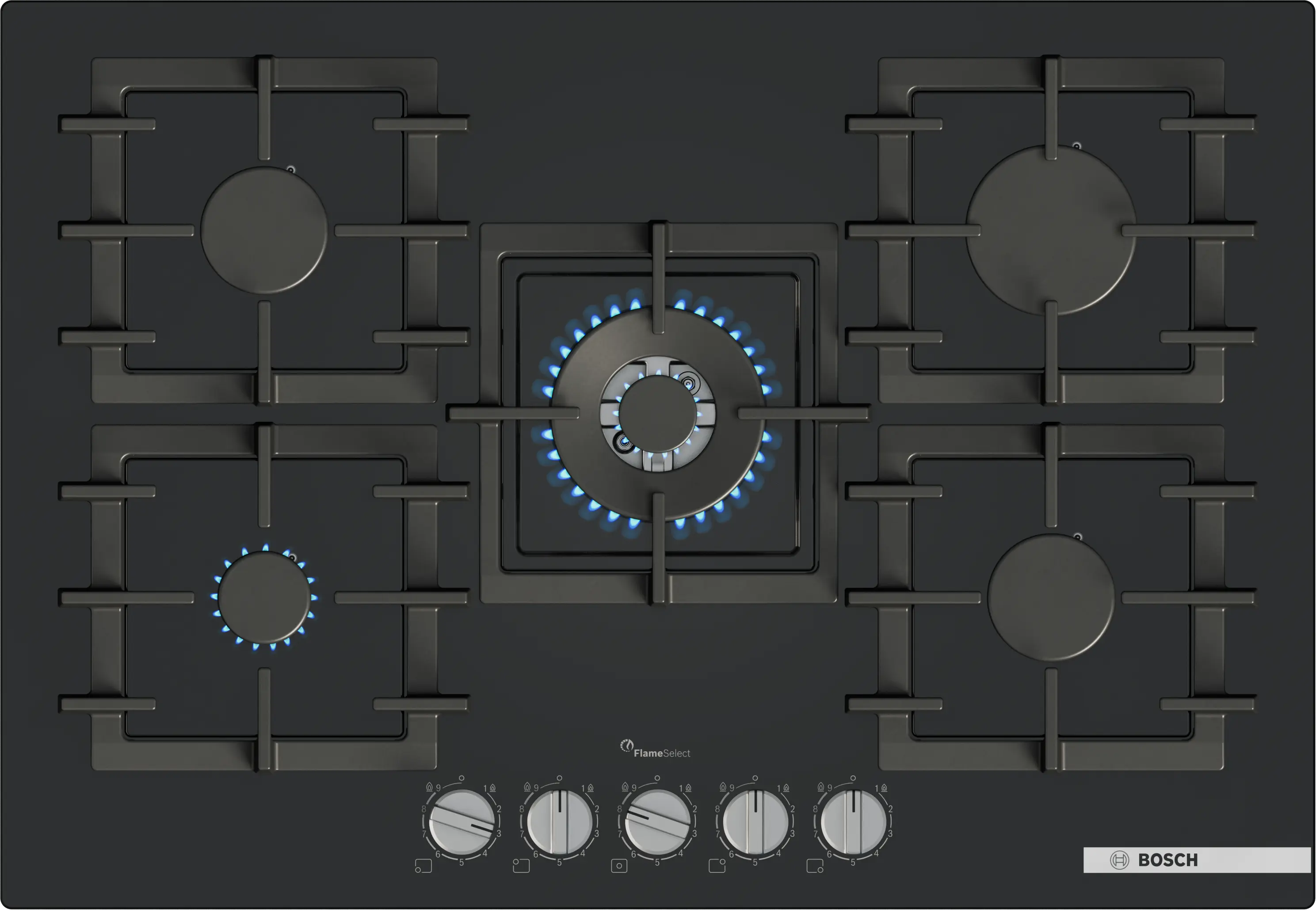Bosch Series 6 PPQ7A6I40 75cm Gas Hob