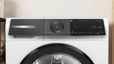 Bosch Series 6 WQH246D9GB Freestanding 9kg Heat Pump Tumble Dryer White
