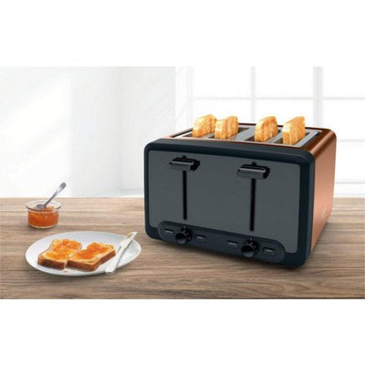 Bosch TAT4P449GB 4 Slice Toaster Copper