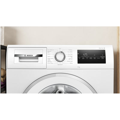 Bosch WAN28254GB Series 4 8kg 1400 Spin Freestanding Front Load Washing Machine White