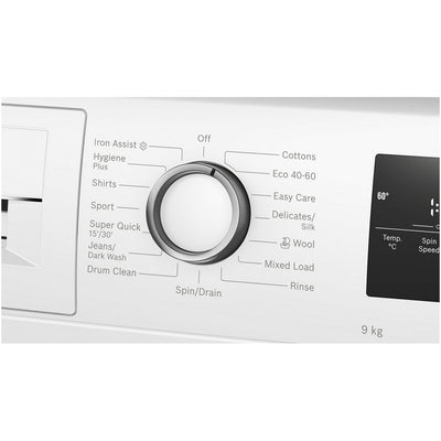Bosch WAN28255GB Series 4 9kg 1400 Spin Freestanding Front Load Washing Machine White