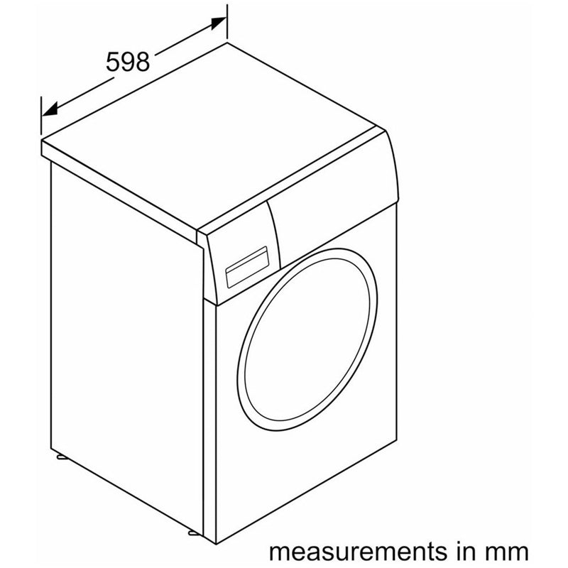 Bosch WGG24400GB Series 6 9kg 1400 Spin Washing Machine White
