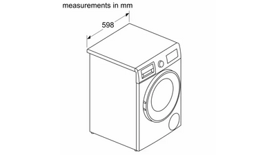 Bosch WNA134U8GB 8kg 5kg 1400 Spin Washer Dryer White