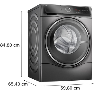 Bosch WNC254ARGB Series 8 10.5+6kg Washer Dryer with 1400 Spin Graphite - D Rated