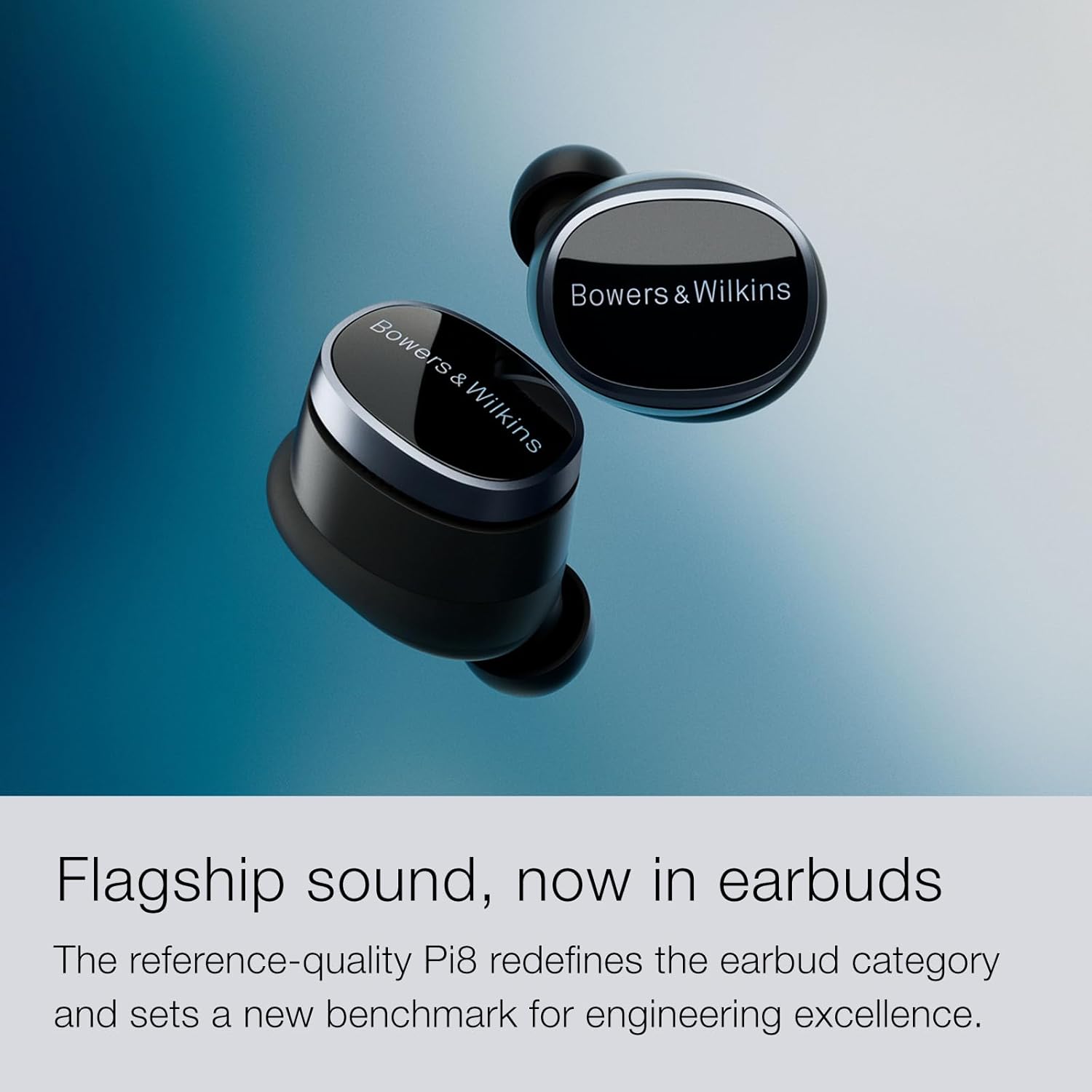 Bowers and Wilkins Pi8 Reference In-ear True Wireless Noise Cancelling Earbuds Jade Green