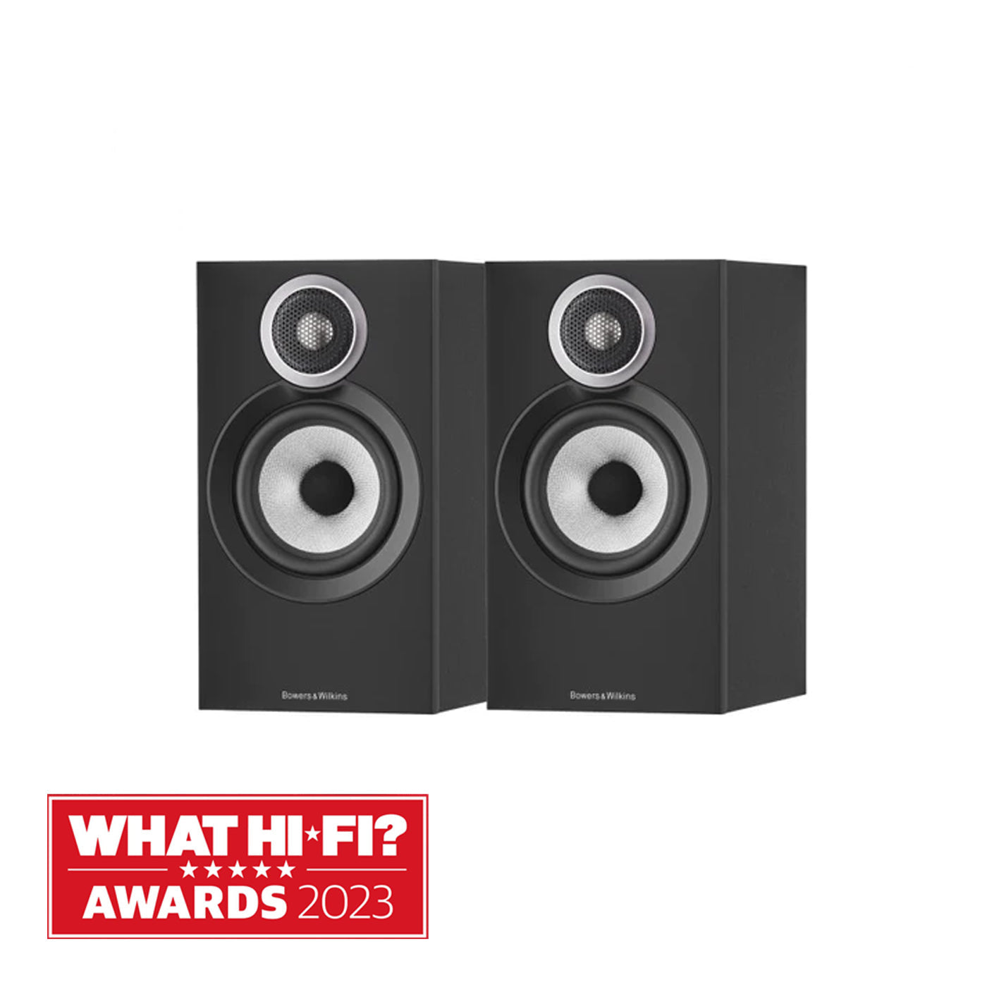 Bowers & Wilkins 607 S3 Bookshelf Speakers Pair Black