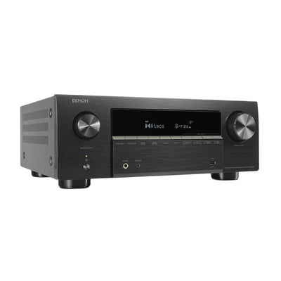 Denon AVC-X3900H 9.4 Ch. 105W 4K/8K Dolby Atmos AV Amplifier Powered by HEOS - Black