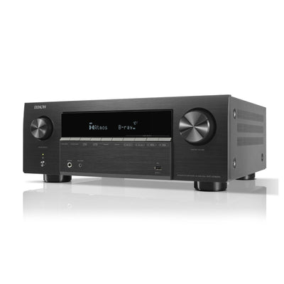 Denon AVC-X3900H 9.4 Ch. 105W 4K/8K Dolby Atmos AV Amplifier Powered by HEOS - Black