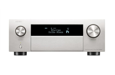 DENON AVC-X4800H 9.4 Channel 8K AV Amplifier - Silver