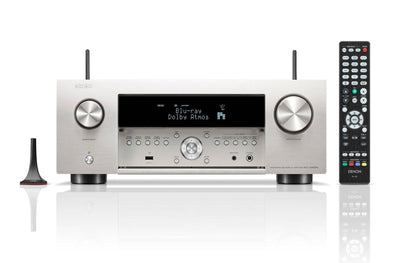 DENON AVC-X4800H 9.4 Channel 8K AV Amplifier - Silver